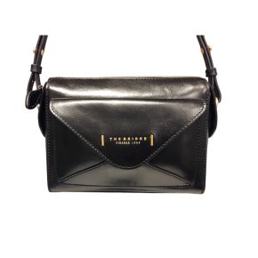 the bridge Damentasche Rindleder schwarz